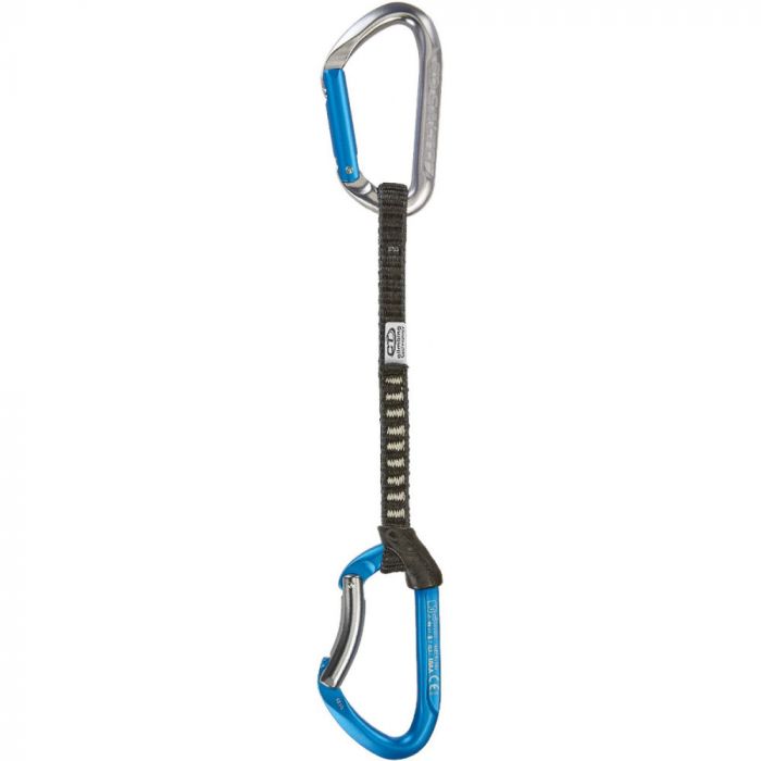 Ekspres SKYLOTEC / CLIMBING TECHNOLOGY SALTO SET UL TITANIUM / ELECTRIC BLUE 17CM