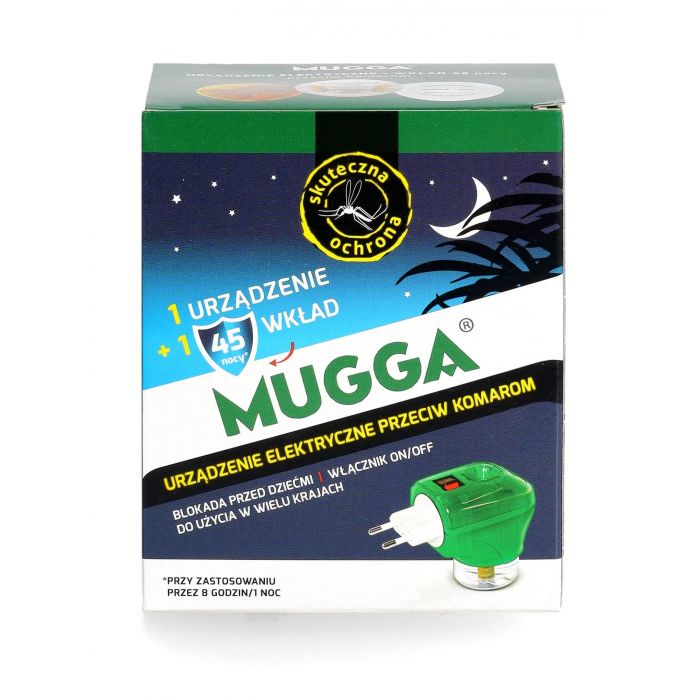 Elektrofumigator na komary i owady MUGGA ELEKTRO