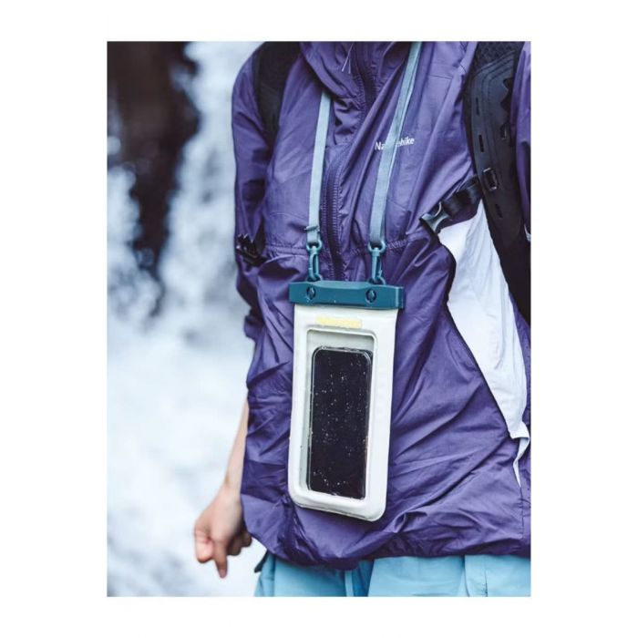 Etui wodoszczelne na telefon NATUREHIKE CNK2300BS015-NAUTICAL BLUE