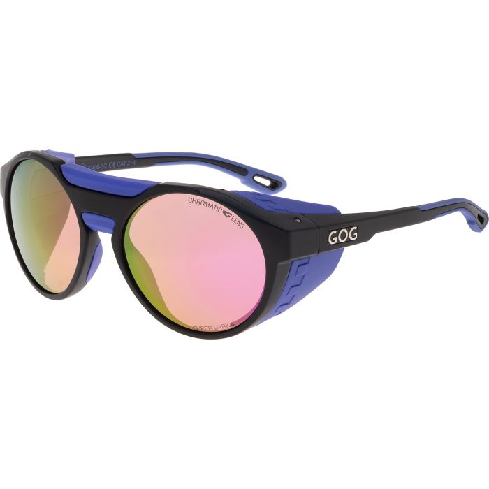 Okulary GOG MANASLU BLACK/PURPLE (E495-3C)