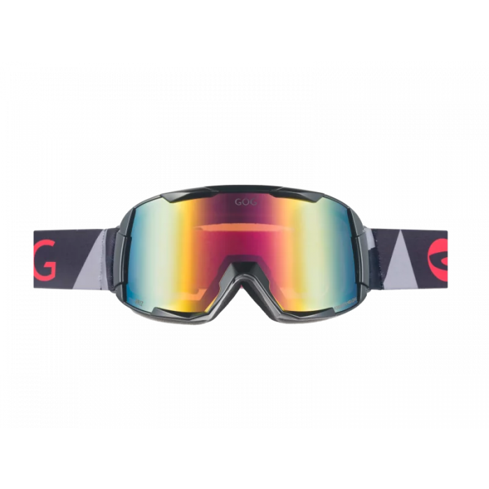 Gogle narciarskie juniorskie GOG GRIZ BLACK-RED S2 (H898-1)