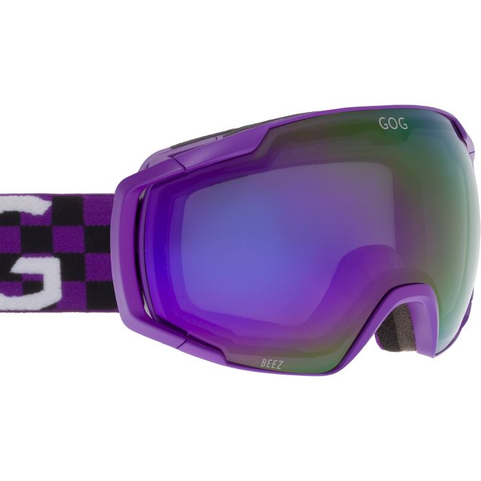 Gogle narciarskie GOG BEEZ BLACK/PURPLE S2 H779-2