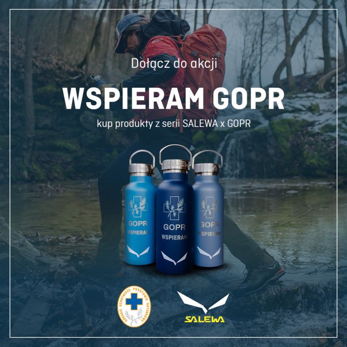 Butelka SALEWA VALSURA INSULATED 0,45L WSPIERAM GOPR