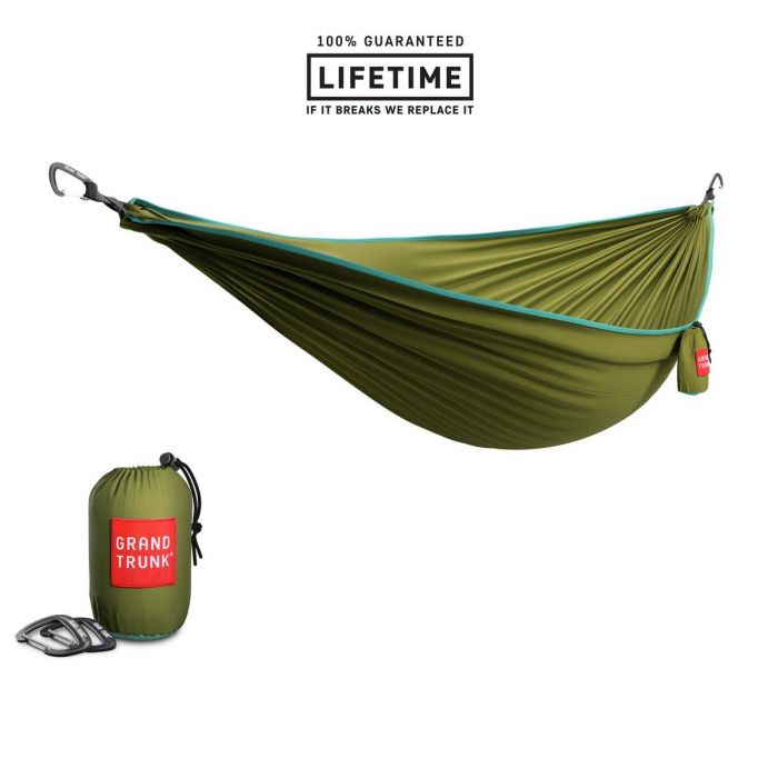 Hamak GRAND TRUNK TRUNKTECH SINGLE GREEN / AQUA
