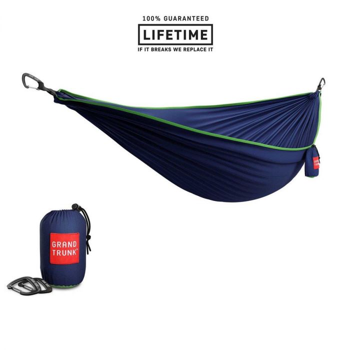 Hamak GRAND TRUNK TRUNKTECH SINGLE NAVY / GREEN