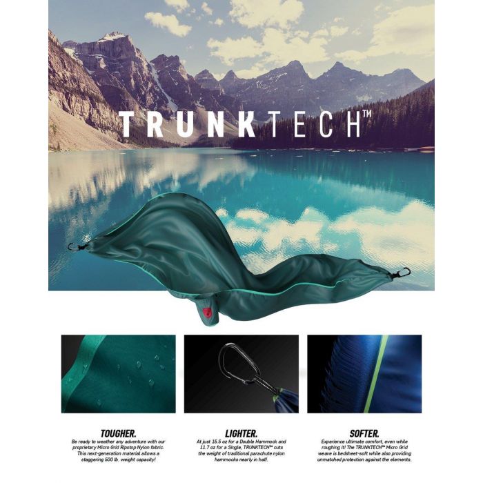 Hamak GRAND TRUNK TRUNKTECH SINGLE TEAL / TURUOISE