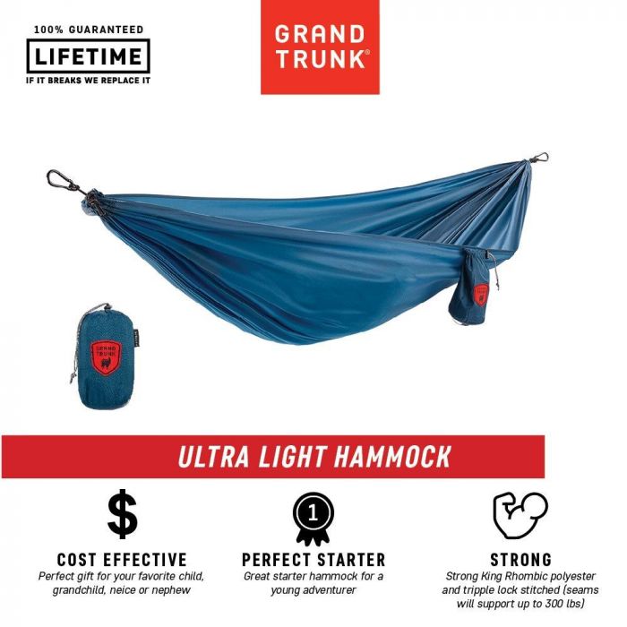 Hamak GRAND TRUNK ULTRALIGHT STARTER BLUE 
