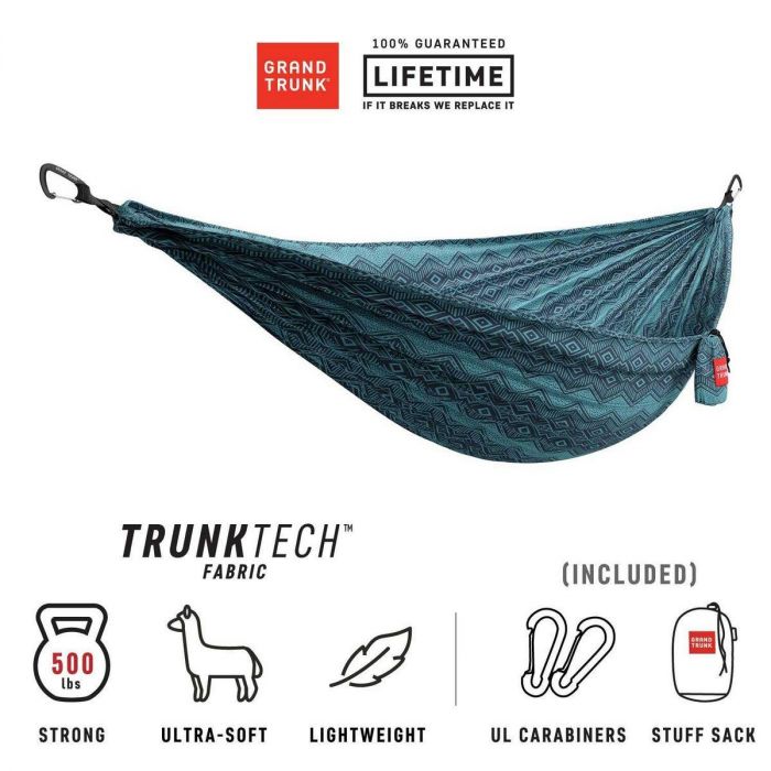 Hamak GRAND TRUNK TRUNKTECH DOUBLE PRINTS BLUU NILE 
