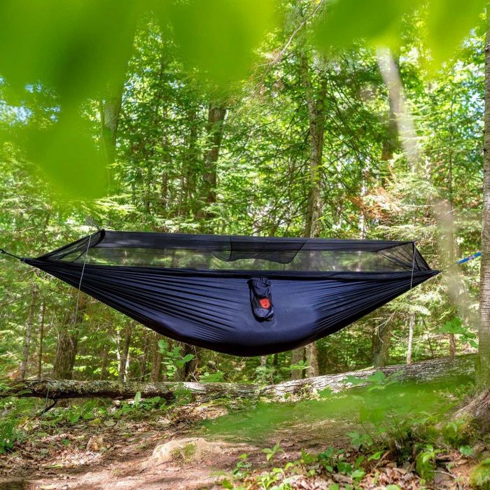 Hamak z moskitierą GRAND TRUNK SKEETER BEETER XT NAVY BLUE