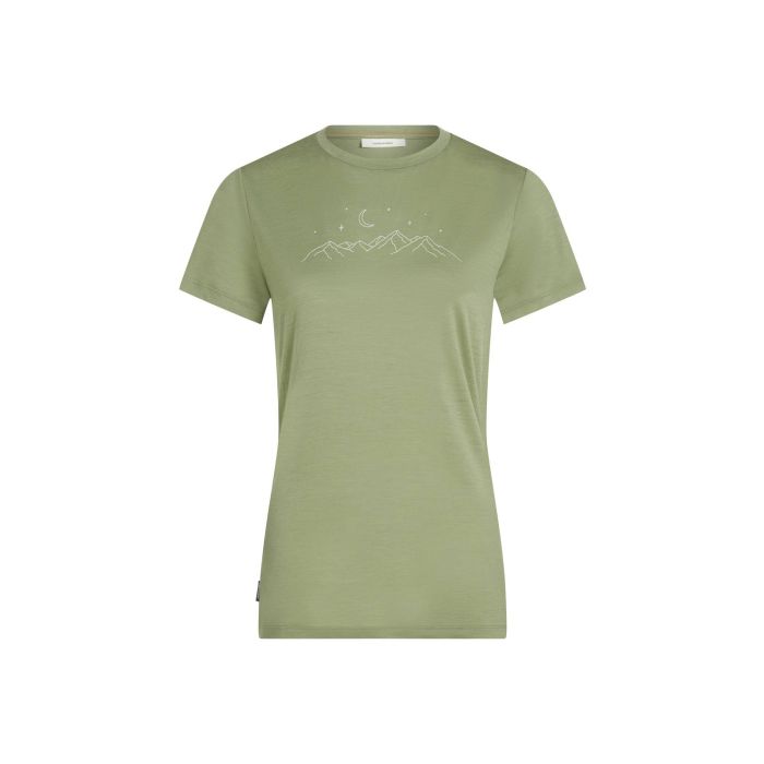 Koszulka damska merino ICEBREAKER TECH LITE SS TEE SPARKLING STA