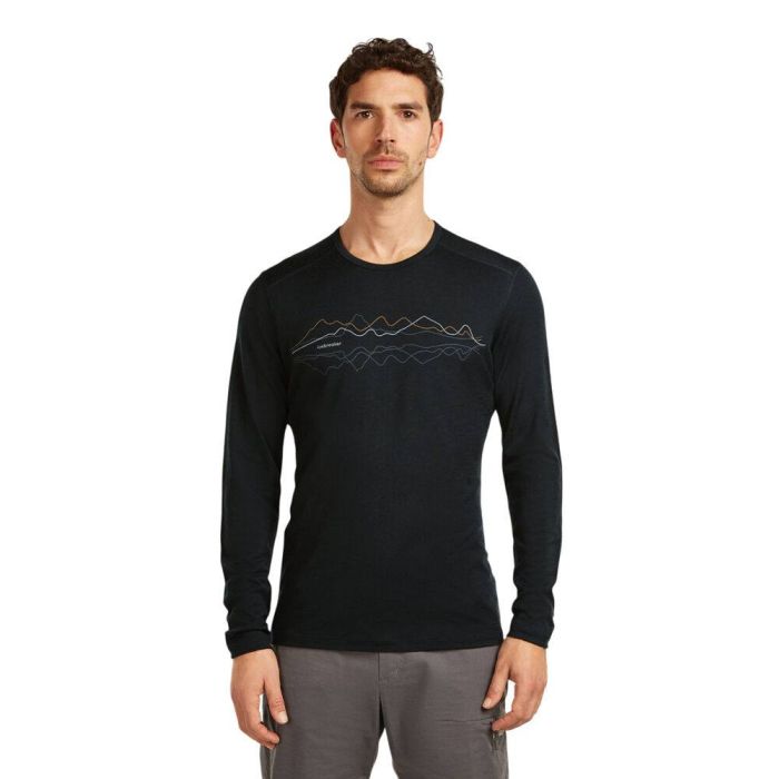 Koszulka męska ICEBREAKER OASIS LONG SLEEVE CREWE ICEBREAKER