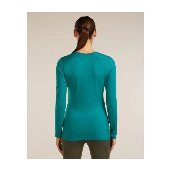 Koszulka damska merino ICEBREAKER OASIS LONG SLEEVE SUNRISE 