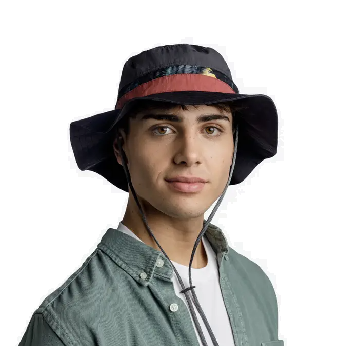 Kapelusz BUFF BOONEY HAT EXPLORE OKISA BLACK