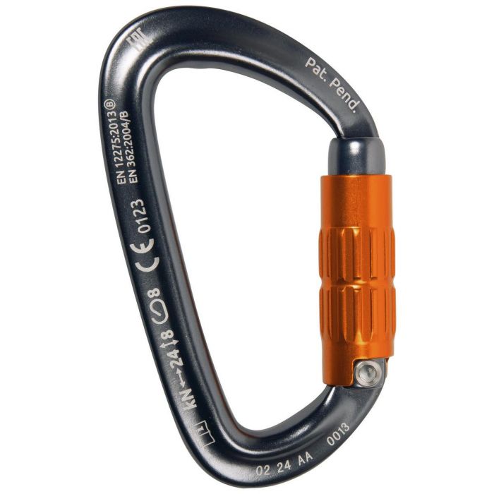 Karabinek CAMP ORBIT 2LOCK GUN METAL (3558)