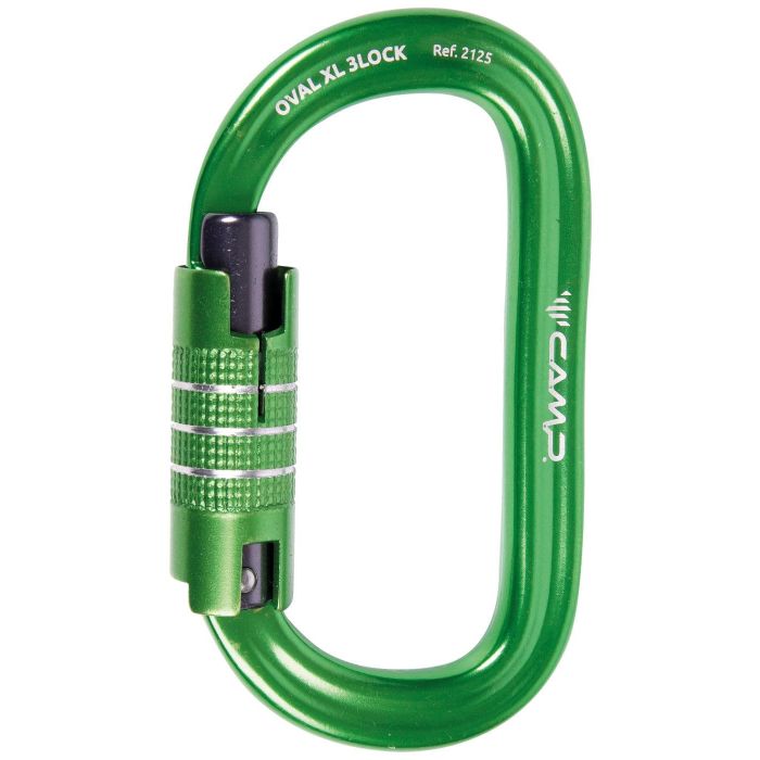 Karabinek CAMP OVAL XL 3LOCK GREEN