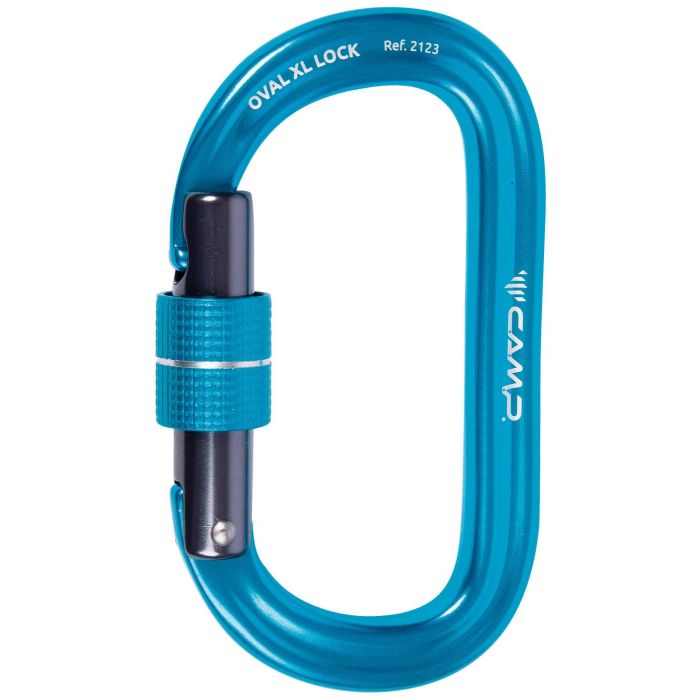 Karabinek CAMP OVAL XL LOCK BLUE