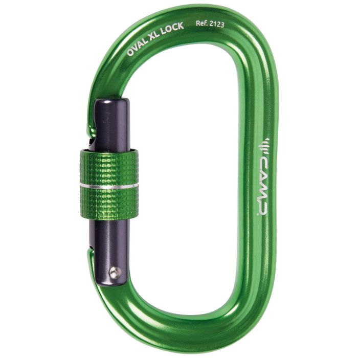 Karabinek CAMP OVAL XL LOCK GREEN