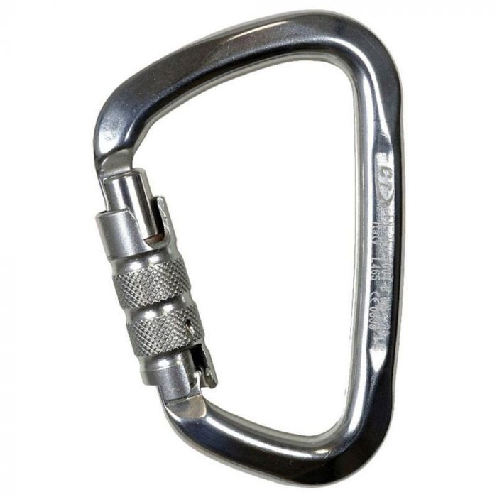 Karabinek CLIMBING TECHNOLOGY LARGE TG SILVER