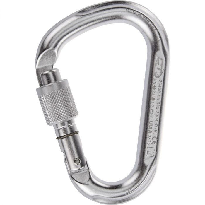 Karabinek CLIMBING TECHNOLOGY SNAPPY CF SG / SILVER