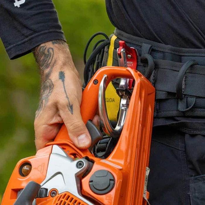 Karabinek DMM MEGA VAULT RED SILVER