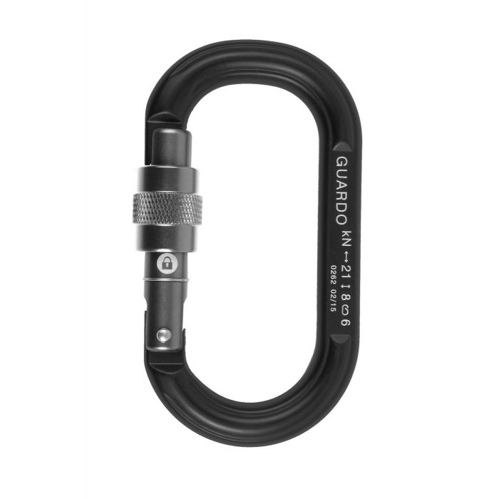 Karabinek EDELWEISS GUARD O BLACK