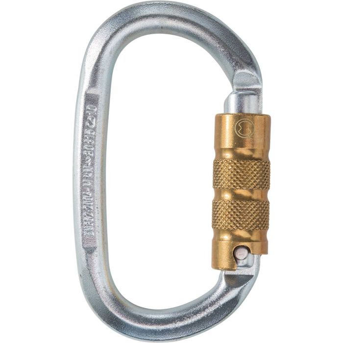 Karabinek SKYLOTEC OVAL STEEL TRI