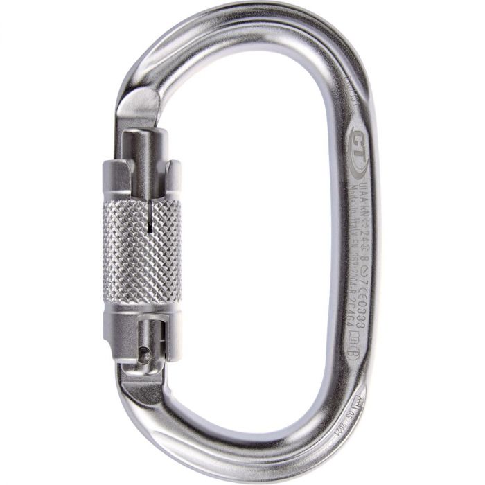 Karabinek wspinaczkowy CLIMBING TECHNOLOGY PILLAR WG SILVER