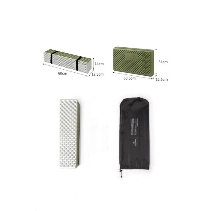 Mata NATUREHIKE EGG CRATE FOLDING MAT SINGLE R 1.8