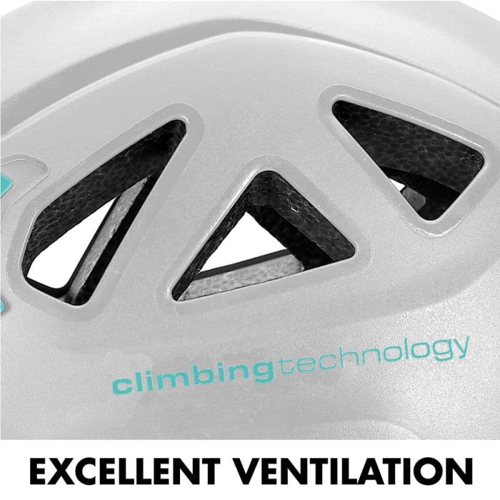 Kask CLIMBING TECHNOLOGY ECLIPSE WHITE/ACQUA MARINE