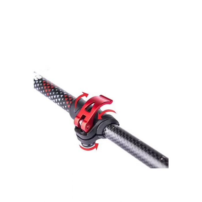 Kije trekkingowe NATUREHIKE CARBON (nh20ds003) / RED