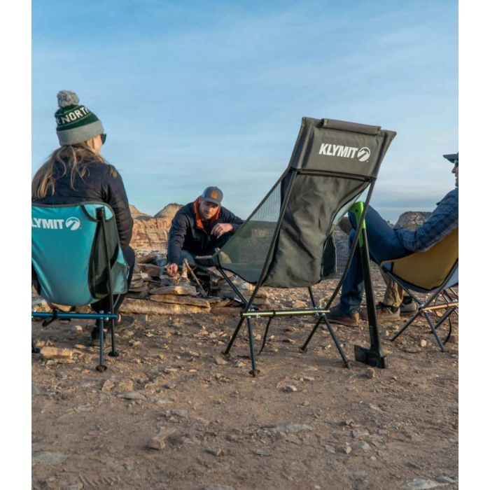 Krzesło składane KLYMIT RIDGELINE CAMP SHORT CHAIR BLUE