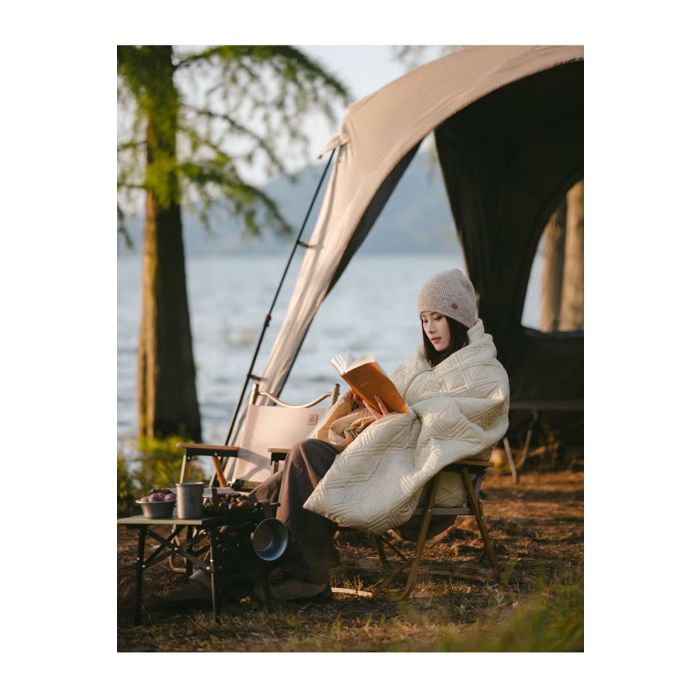 Koc podgrzewany NATUREHIKE SK90 CNK2450PJ015 CLOUD GRAY L