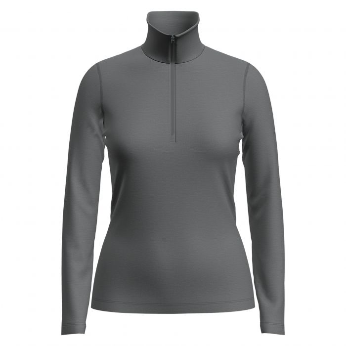 Koszulka damska ICEBREAKER OASIS LONG SLEEVE HALF ZIP / GRITSTONE 