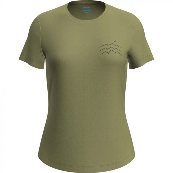 Koszulka damska merino ICEBREAKER COOL-LITE SPHERE III SS TEE ACROSS