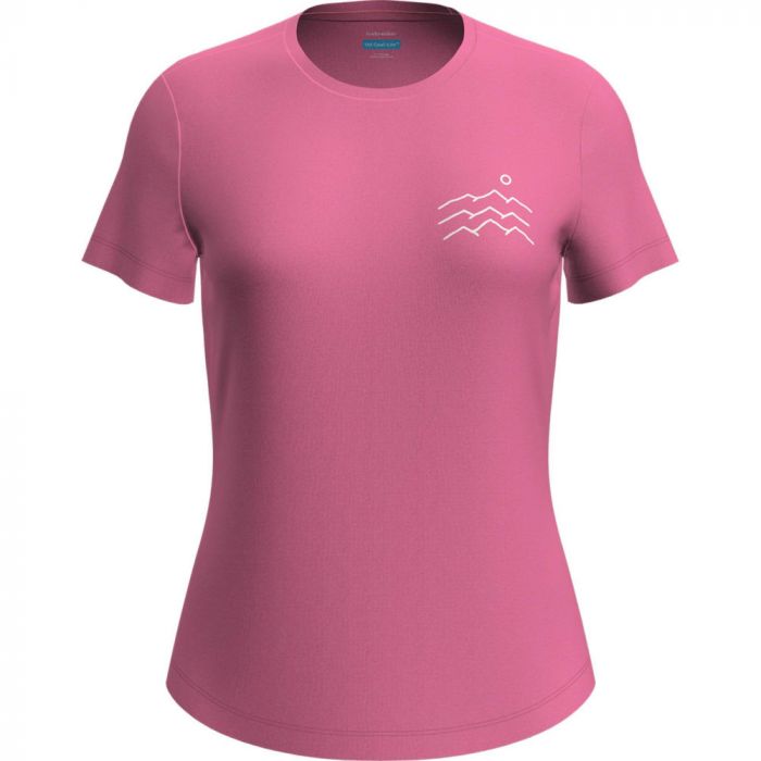 Koszulka damska merino ICEBREAKER COOL-LITE SPHERE III SS TEE ACROSS