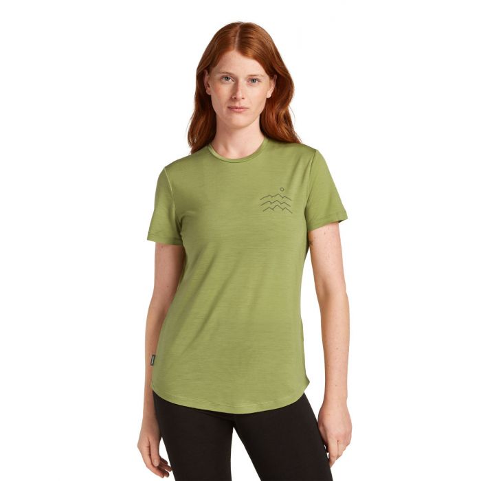 Koszulka damska merino ICEBREAKER COOL-LITE SPHERE III SS TEE ACROSS