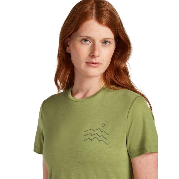 Koszulka damska merino ICEBREAKER COOL-LITE SPHERE III SS TEE ACROSS