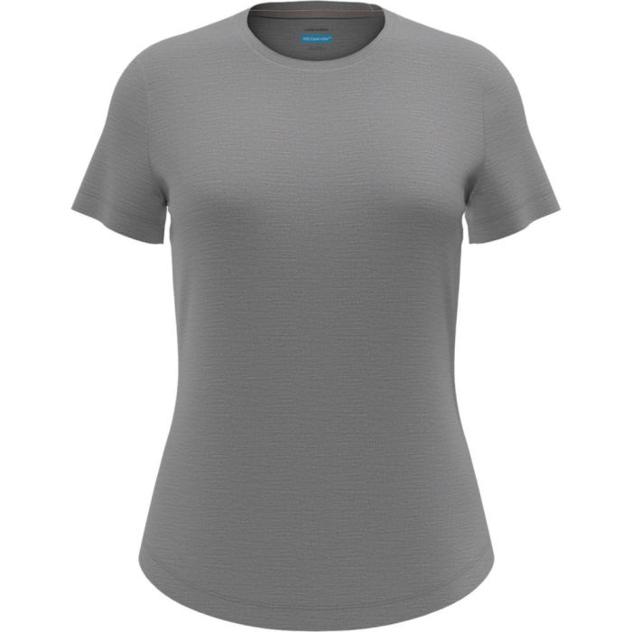 Koszulka damska merino ICEBREAKER COOL-LITE SPHERE III SS TEE / CARBO HEATHER