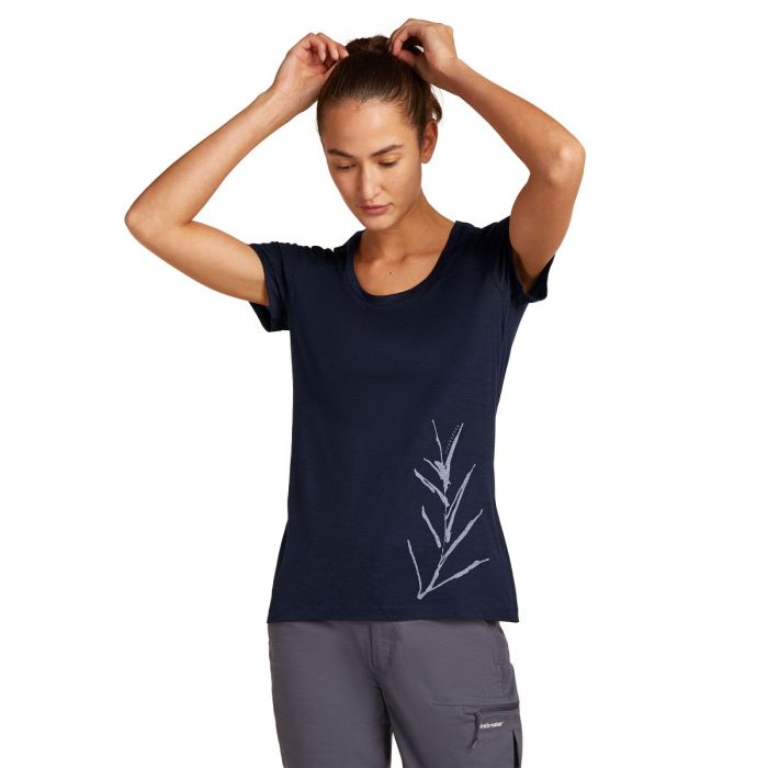 Koszulka damska merino ICEBREAKER TECH LITE SS SCOOP TEE PANAX