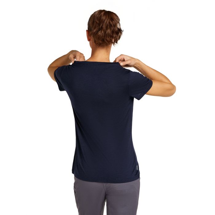 Koszulka damska merino ICEBREAKER TECH LITE SS SCOOP TEE PANAX