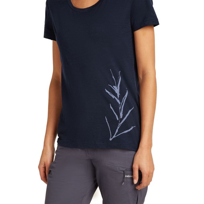 Koszulka damska merino ICEBREAKER TECH LITE SS SCOOP TEE PANAX