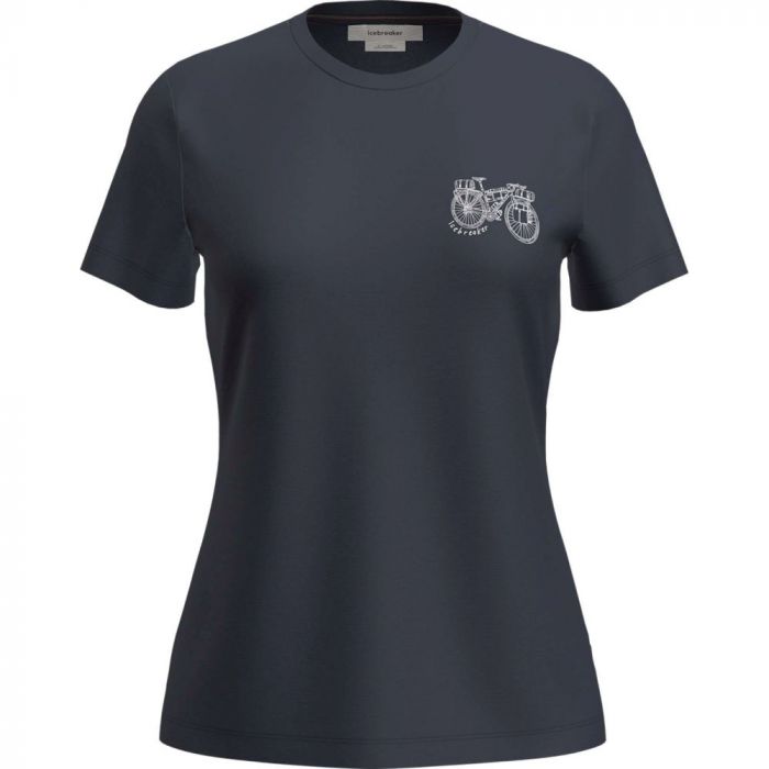 Koszulka damska merino ICEBREAKER TECH LITE SS TEE ADVENTURE RIDE