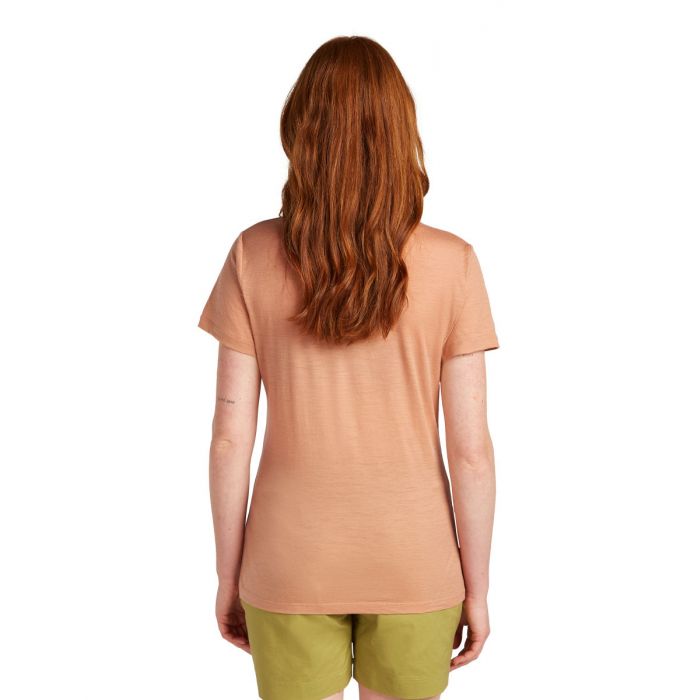 Koszulka damska merino ICEBREAKER TECH LITE SS TEE SINGLE LINE CAMP