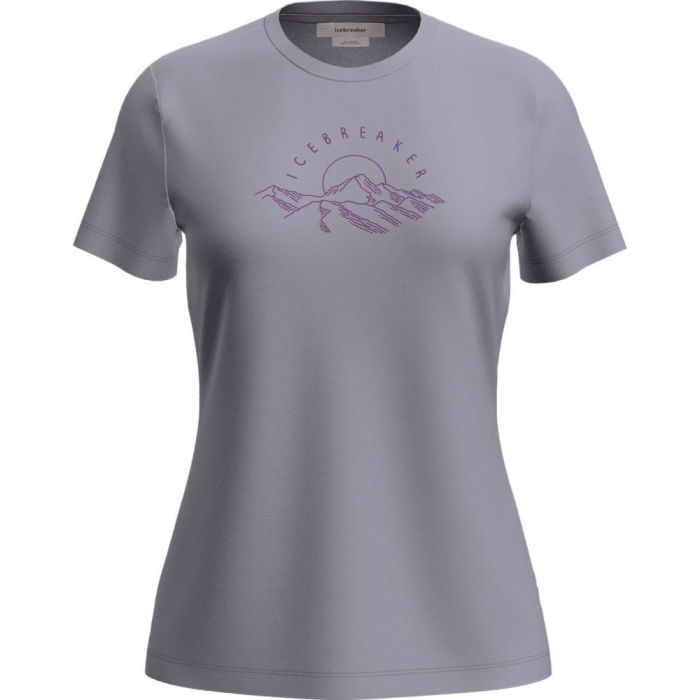 Koszulka damska merino ICEBREAKER TECH LITE SS TEE SUNRISE SUMMIT