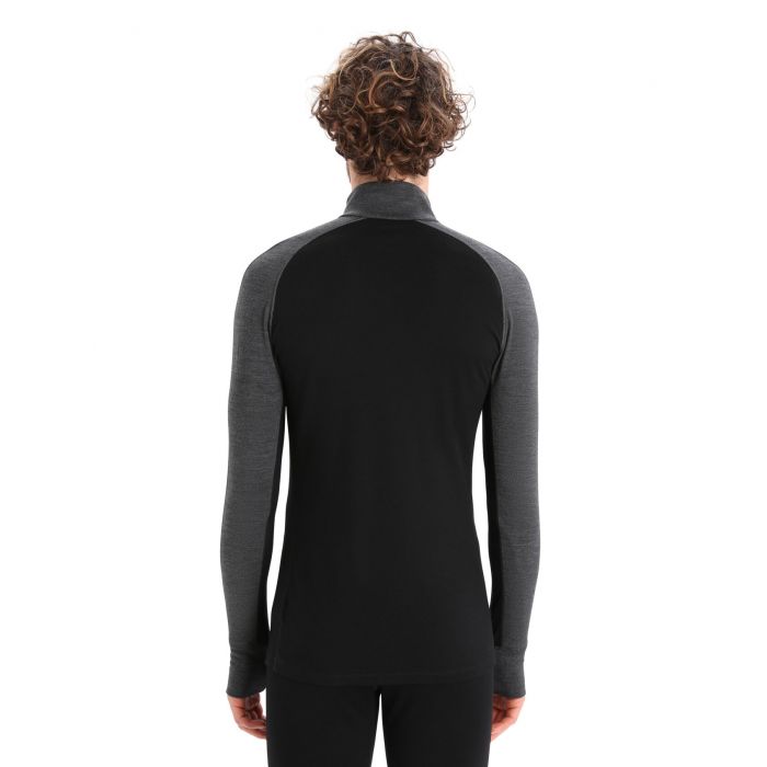 Koszulka męska ICEBREAKER MERINO ZONEKNIT 260 HALF ZIP LONG SLEEVE 