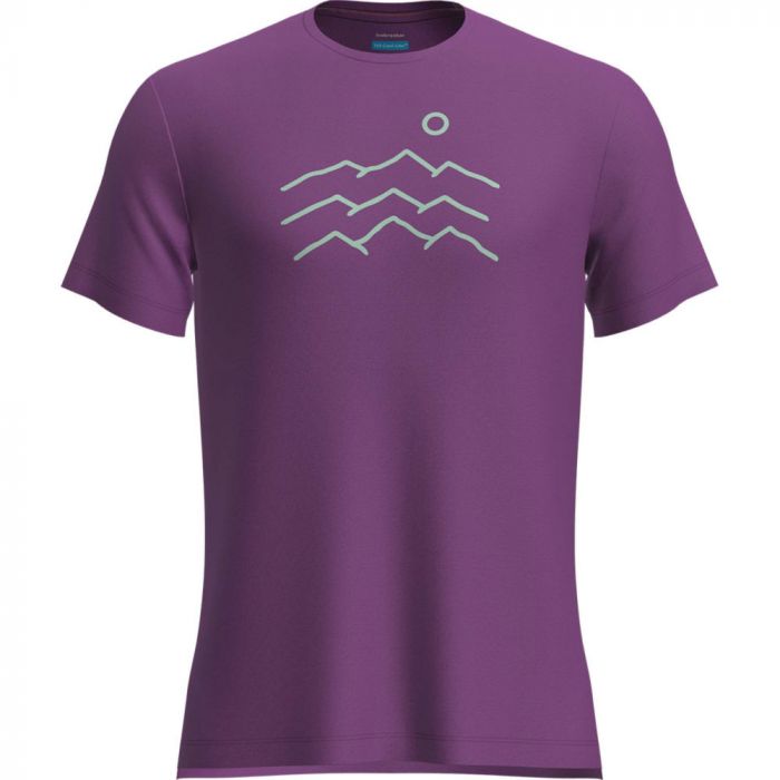 Koszulka męska merino ICEBREAKER COOL-LITE SPHERE III SS TEE ACROSS