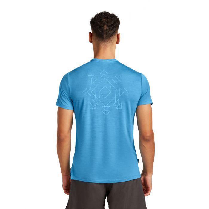 Koszulka męska merino ICEBREAKER COOL-LITE SPHERE III SS TEE FUSION