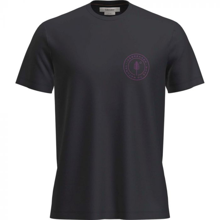 Koszulka męska merino ICEBREAKER TECH LITE SS TEE HIKE NATURALL