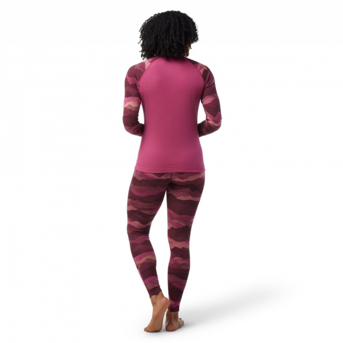 Koszulka SMARTWOOL CLASSIC THERMAL MERINO 250 PATTERN 1/4 ZIP WOMEN'S