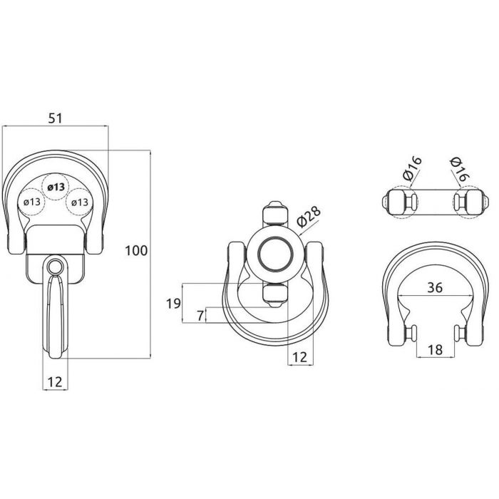 Krętlik CAMP ENIGMA BLACK